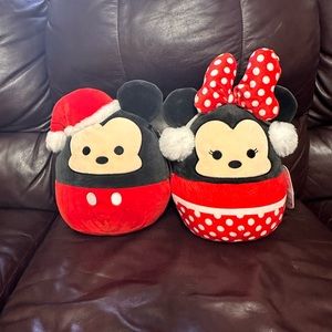 SQUISHMALLOW | Christmas Mickey & Minnie 8 inch |